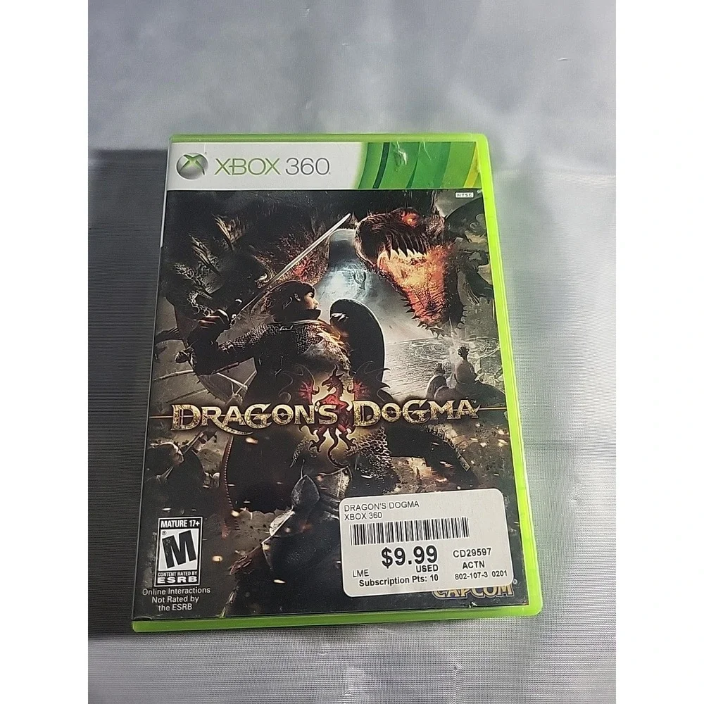Dragon's Dogma (Microsoft Xbox 360, 2012) CIB